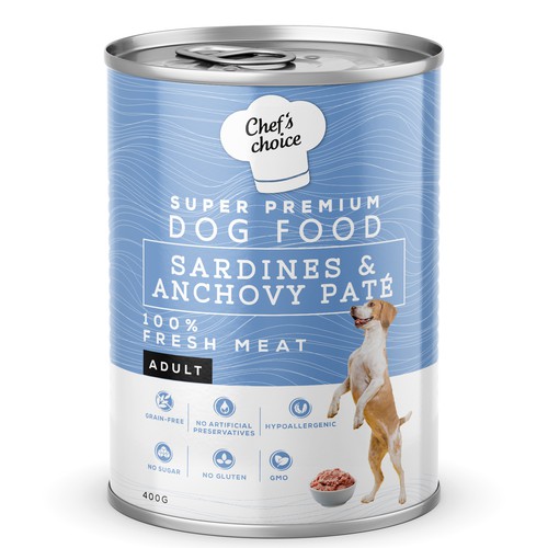 Design a super premium pet food packaging! Design by Dimario Moretti