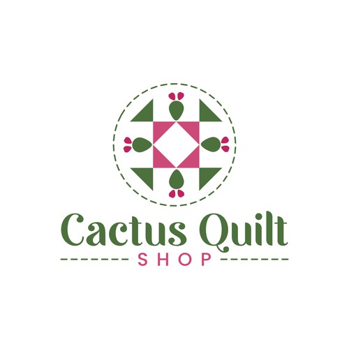 Design a logo for a modern quilt shop! Design by Creative P