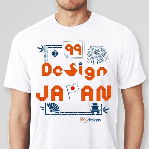 WANTED T-shirt design for 99designs JAPAN Design réalisé par Hay Studio