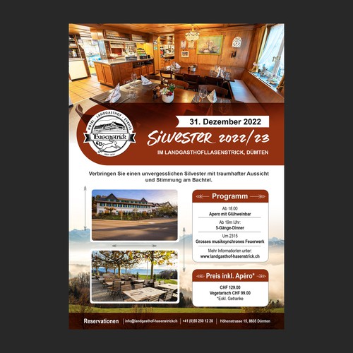 Postal, flyer o impreso propuesta en el concurso por Destination Work