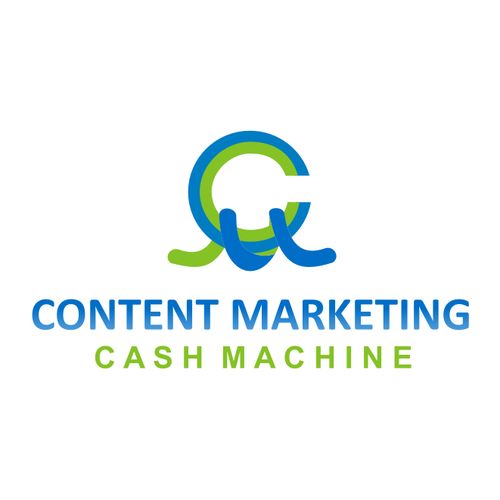 logo for Content Marketing Cash Machine Design by maotos