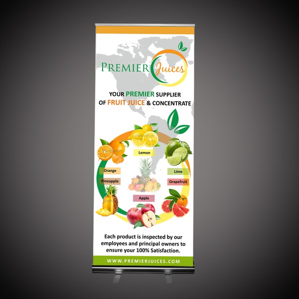 Premier Juices Trade Banner