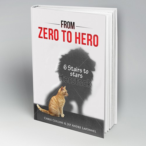 ZERO to HERO book cover | Book cover contest