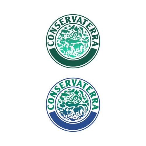 Design a logo/emblem for an international brand that focuses on raising awareness endangered species Design by @Z Design