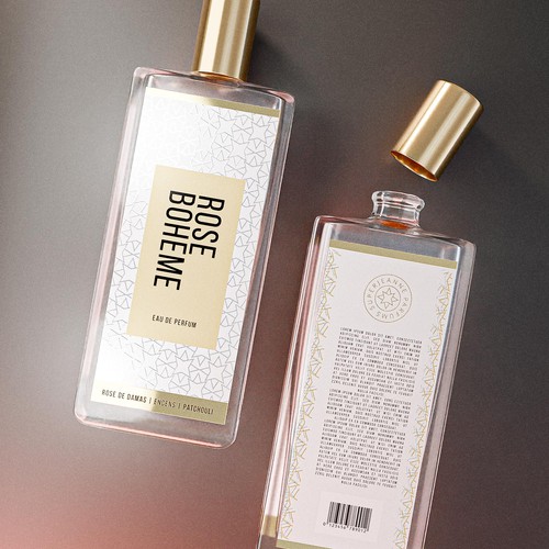 Looking for an eye-catching and unique design for a niche Perfume collection. Design by Antidotooo™