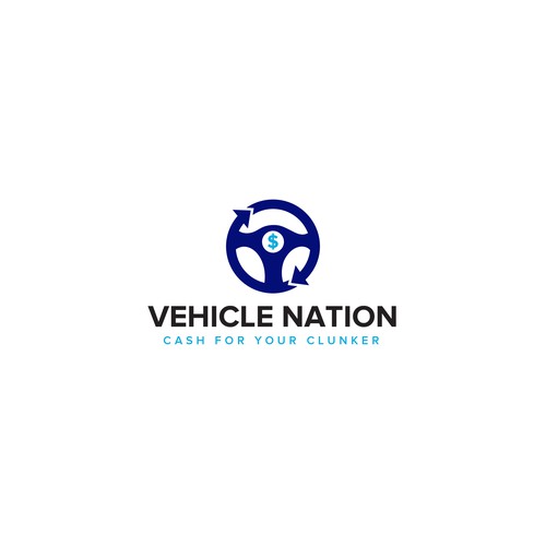 Vehicle Nation Seeks Logo For Junk Car Business. Design by smitadesign