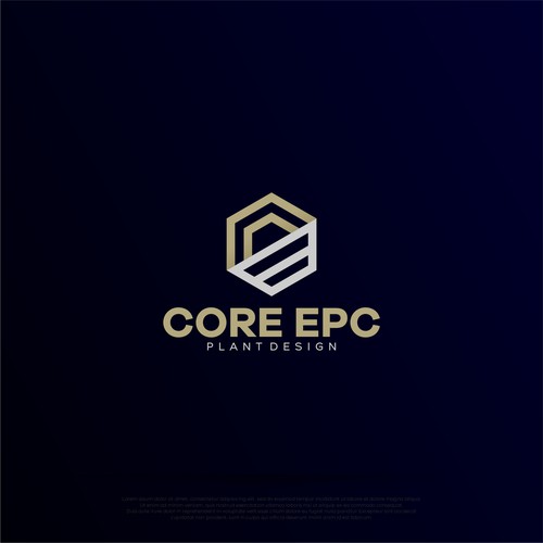 Core EPC (engineering firm logo) Design by Nokturnal.pro