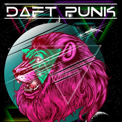 STYWNさんの99designs community contest: create a Daft Punk concert posterデザイン