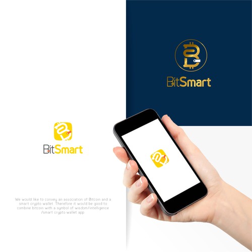 Design best logo for BitSmart crypto wallet app Design by Knupi™️