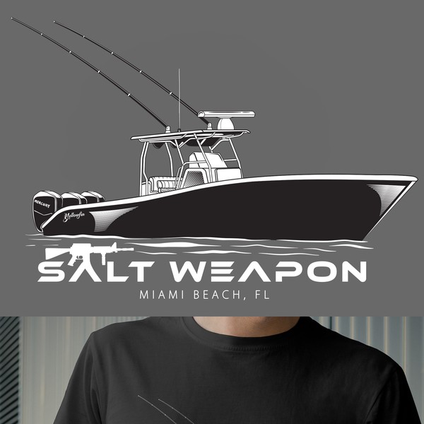 SALT WEAPON T-SHIRT DESIGN