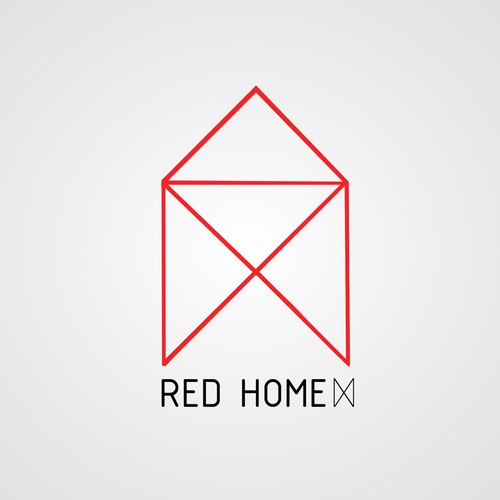 logo for Red Home Design réalisé par AGrah