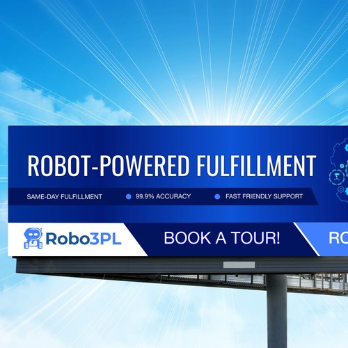 Signage contest entry by The 3colors