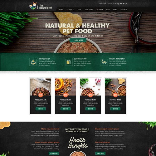 Natural pet 2024 food brands