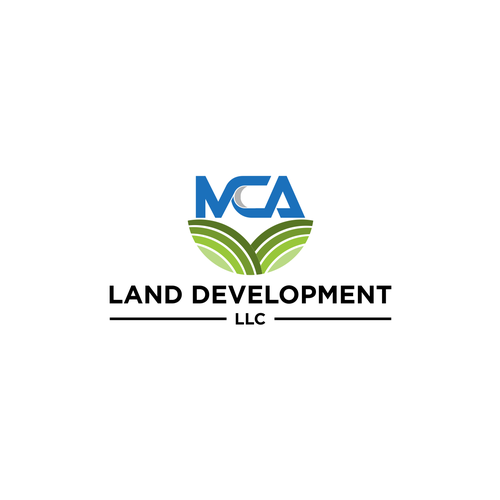 Design a simple modern logo for land development business. Design by Viralika
