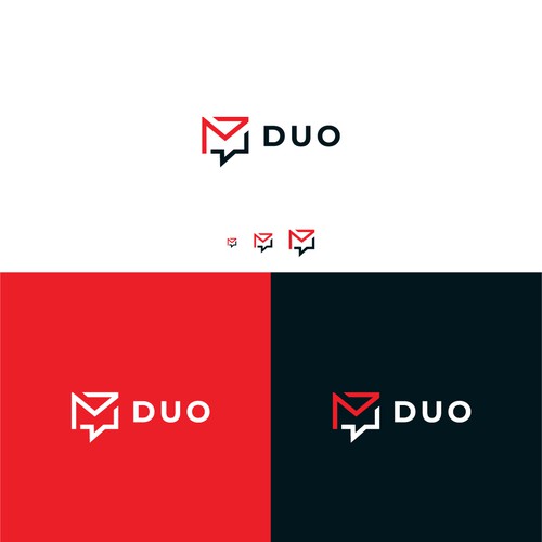 Duo | New Email+SMS service provider Design by Zoxy_bg