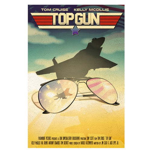 Create your own ‘80s-inspired movie poster! Design von UNIQUEMIND