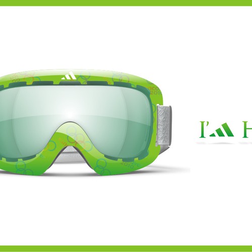 Design adidas goggles for Winter Olympics Diseño de flovey