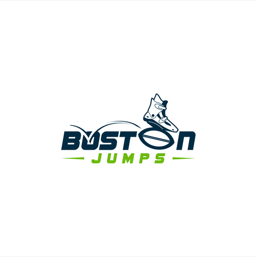 Boston Jumps needs a creative fun but serious design to last a lifetime! Design réalisé par Shanaf Logo