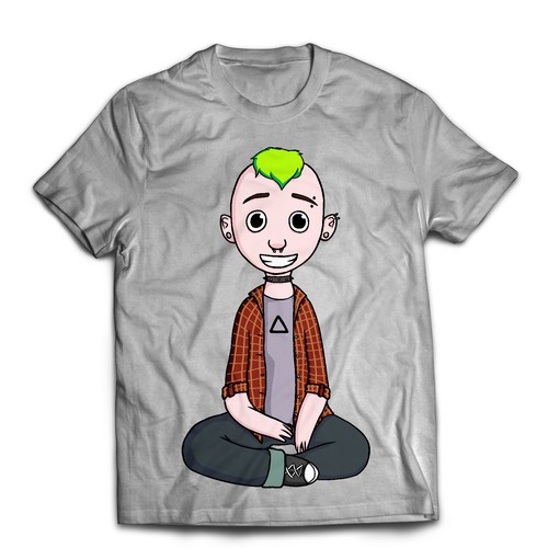 Create character for indie tshirt startup Ontwerp door rachmansell