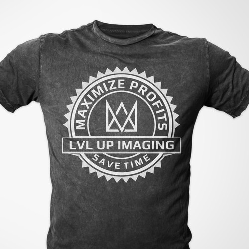 New Shirt Design for LVL Up Imaging Design réalisé par outleave