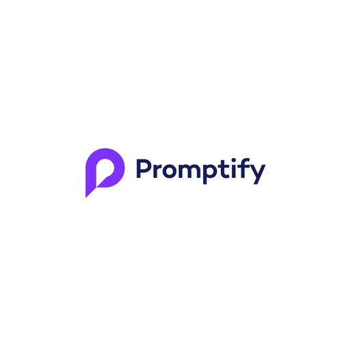 Modern, Simple and Sleek Logo for Promptify.com Design by TheDaydreamerStd