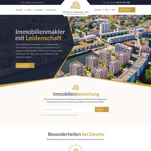 Web page design contest entry by Smashing Boys