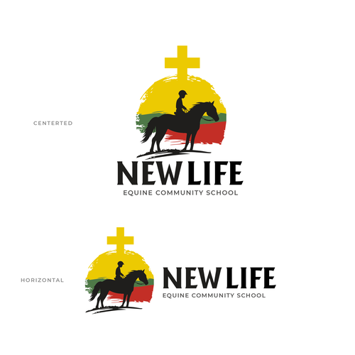 Equine Ministry School Logo Diseño de RafaelErichsen™