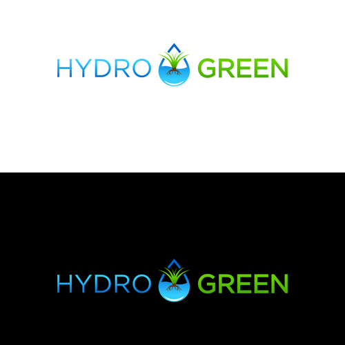 Sleek bold logo for hydroseeding company water droplet/grass-ontwerp door SUBJECT PREDIKAT