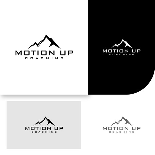 Motion Up / Mountain Sports Coaching logo Design by AjiCahyaF