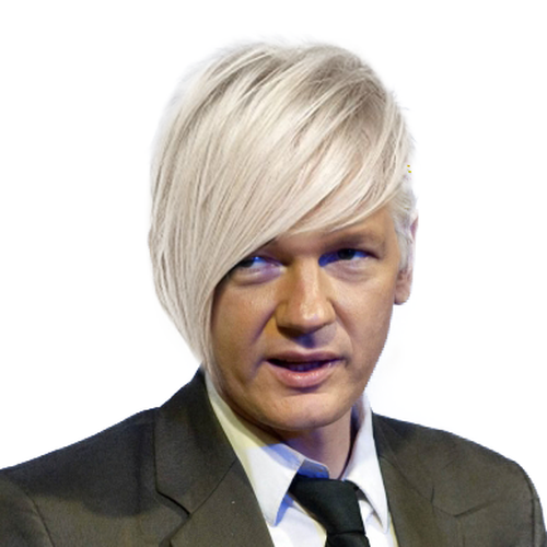 Design the next great hair style for Julian Assange (Wikileaks) Réalisé par blazingcovers