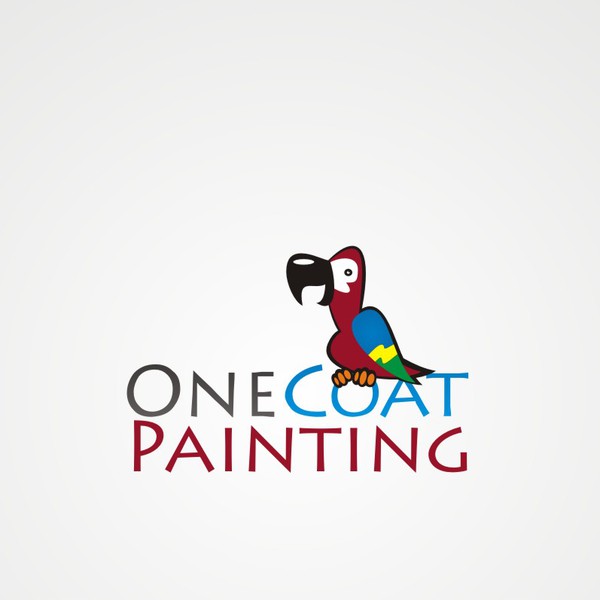 ATELIER XIXさんによる「One Coat Painting needs FUN and COLOR in a new LOGO. Can you Help?」のデザイン