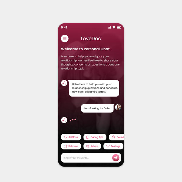 LoveDoc - Ai-relationship coaching iOS app
