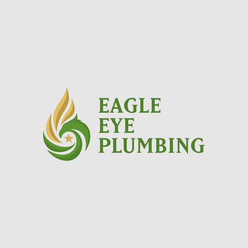 Eye catching and very marketable logo for plumbing company. The company name is Eagle Eye Plumbing Design by Zept'ID99™