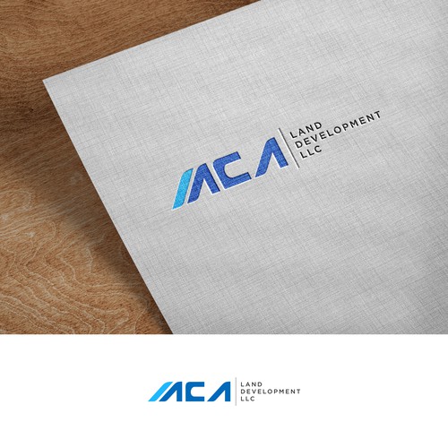 Design a simple modern logo for land development business. Design by echo 99