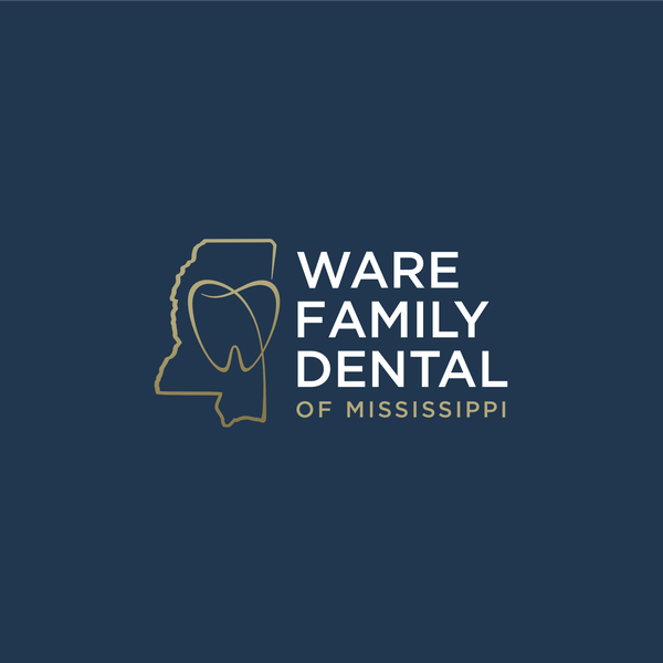 Design realizzato da evano. intitolato "Ware Family Dental of Mississippi © 2025"