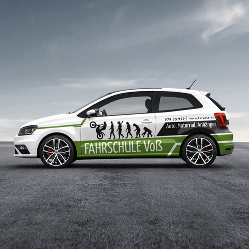 Car, truck or van wrap contest entry by adelea