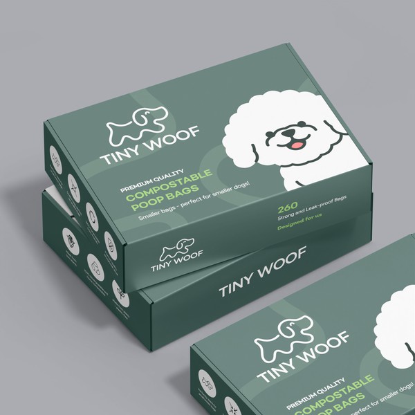 Premium quality compostable poop bags