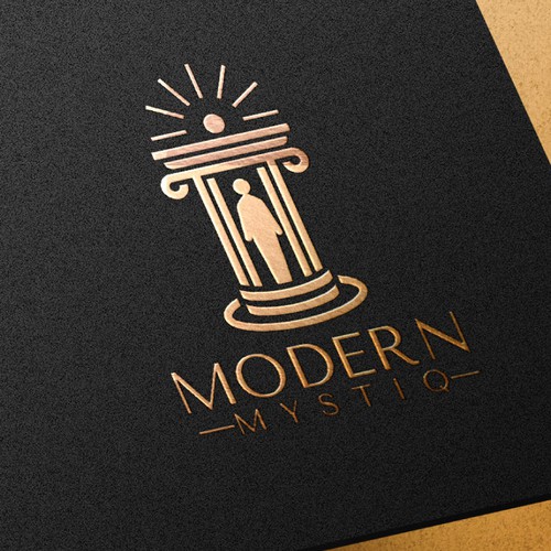 Design a brand package for a masculine life coaching business Design by Ideaplane Studio