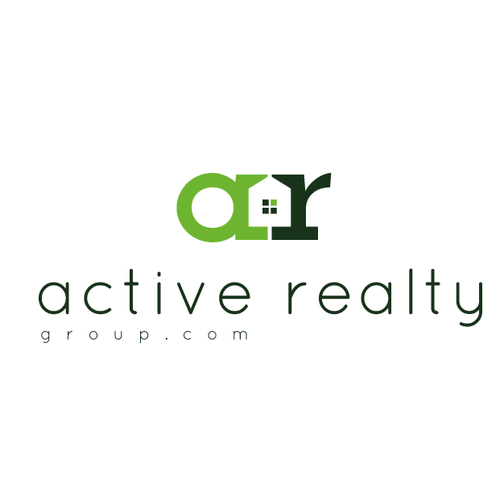 Rebrand capturing logo for real estate firm Active Realty  Design by pulestar