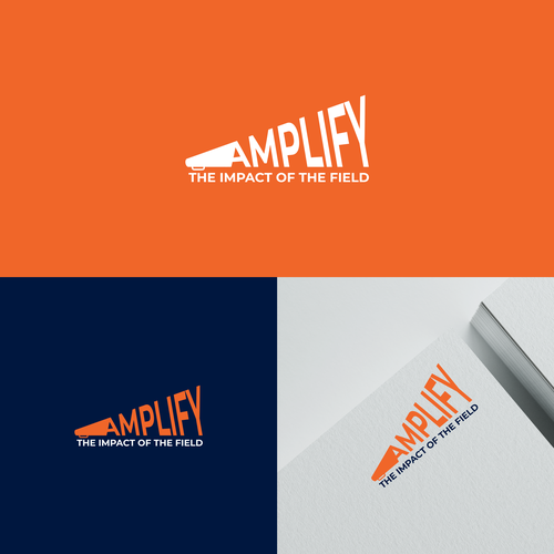 Amplify Logo Design by code.signs