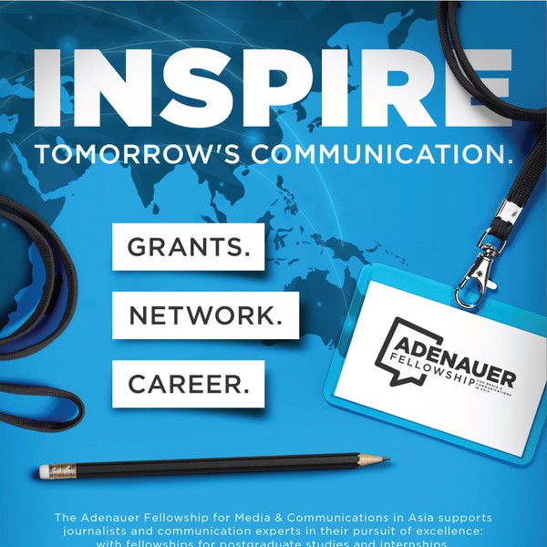 Print Ad Design for Adenauer Fellowship