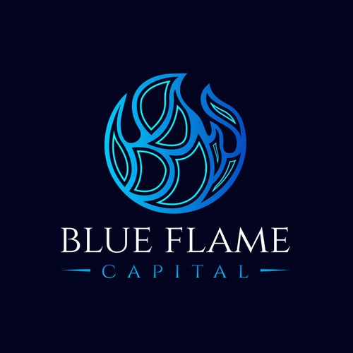 We need a Blue Flame Logo worthy of classic car hood status...but not...really. Design by Jacob Gomes
