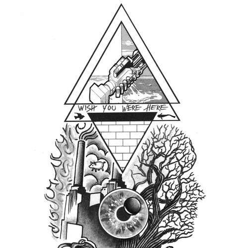 Pink Floyd inspired tattoo needed for Floyd!! | Illustration or ...
