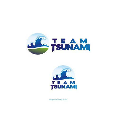 Create the next logo for Team Tsunami Diseño de designedbyjeriz▲