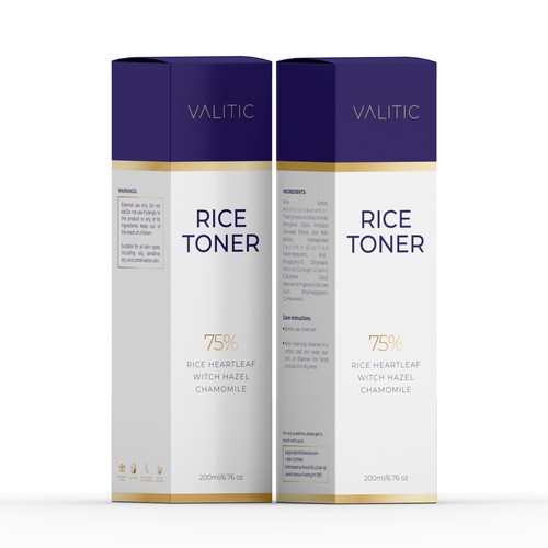 Design a cosmetics box to help people glow Design by interaksi