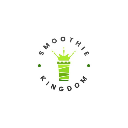 Logo for New Restaurant: Smoothie Kingdom Design by Pamelo