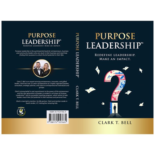 Purpose Leadership Book Cover Design by Sampu123