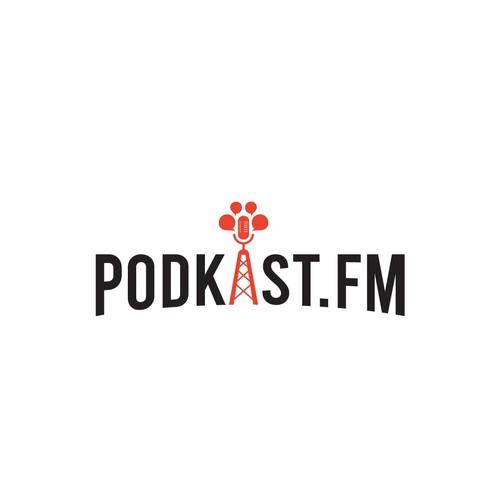 📣 our PODKAST.FM radio needs its logo Design by 7Overlay