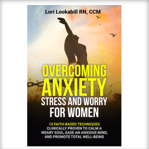 Creative book cover that incites feeling of peace, health and strength appealing to women Design by N&N Designs