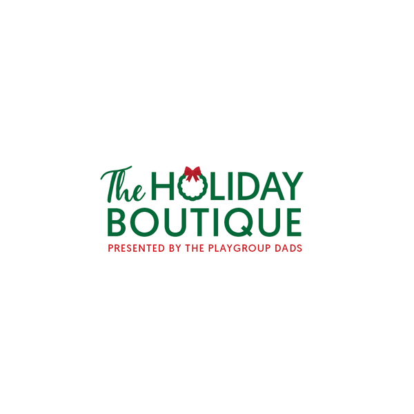 A Christmas shop logo